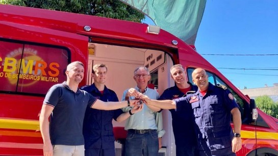 Entrega de viatura Auto Resgate marca a passagem do 33º Aniversário do Pelotão do Corpo de Bombeiros Militar de Horizontina 07211806-70542-gd.jpeg