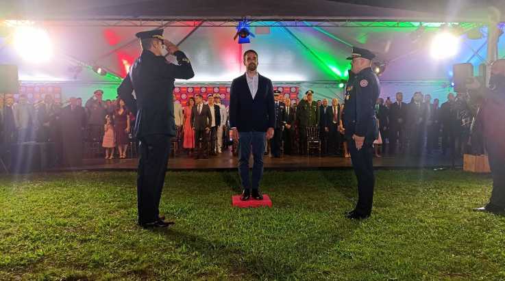 ABERGS acompanha a celebração do 128° ano de criação do CBMRS e passagem do Comando-Geral