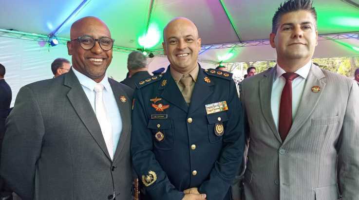 ABERGS acompanha a celebração do 128° ano de criação do CBMRS e passagem do Comando-Geral