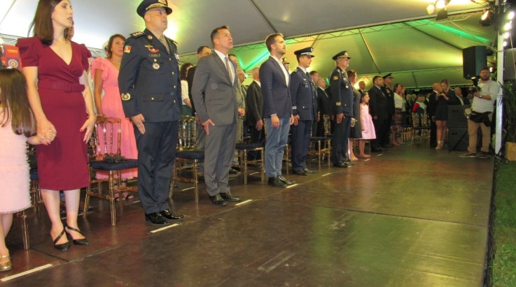 ABERGS acompanha a celebração do 128° ano de criação do CBMRS e passagem do Comando-Geral