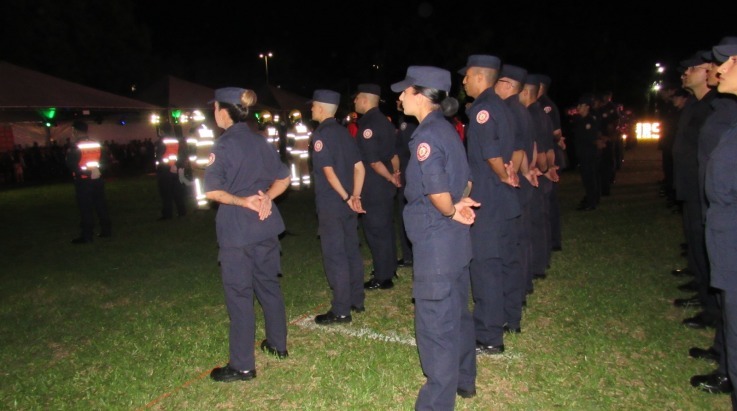 ABERGS acompanha a celebração do 128° ano de criação do CBMRS e passagem do Comando-Geral