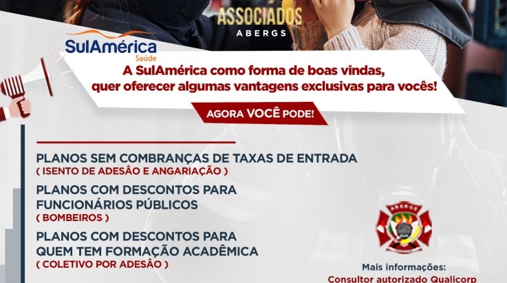 ABERGS firma parceria de descontos e vantagens com a SulAmerica Saúde