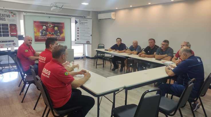 Comissão de Veteranos visita ABERGS para organização do 1° Encontro Estadual de Veteranos