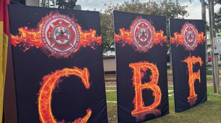 ABERGS participa da formatura da primeira turma de Bombeiros Militares Temporários no Polo Cruz Alta